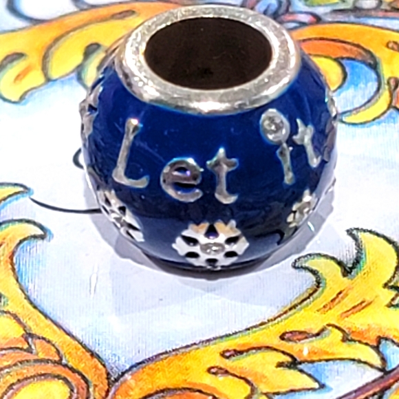 BRIGHTON RETIRED SPACER "LET IT SNOW" NWOT - Picture 4 of 5